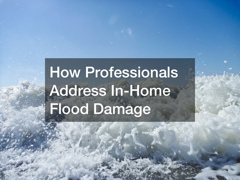 How Professionals Address In-Home Flood Damage