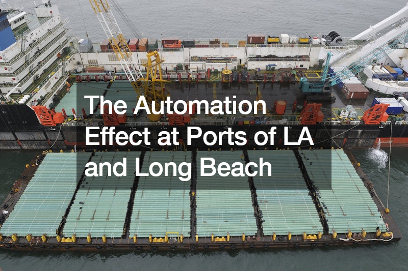 The Automation Effect at Ports of LA and Long Beach
